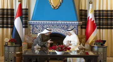 رئيس الدولة وحمد بن عيسى يبحثان في البحرين العلاقات الأخوية والمستجدات الإقليمية